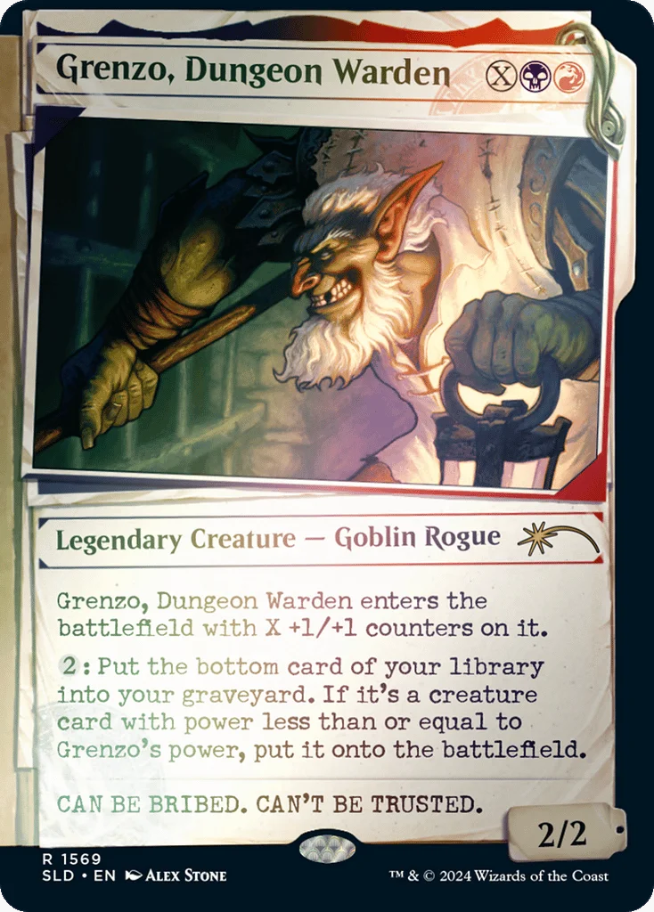 Grenzo, Dungeon Warden · Secret Lair Drop