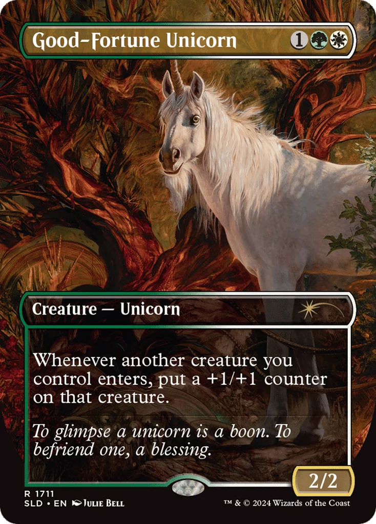 Good-Fortune Unicorn · Secret Lair Drop