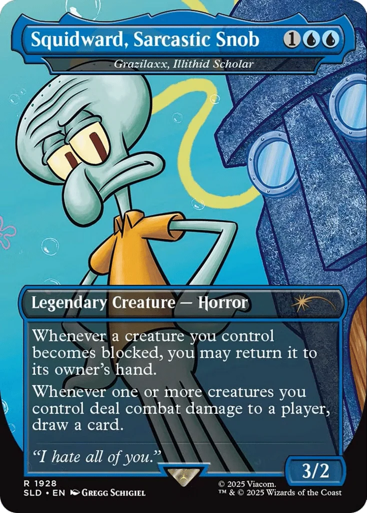 Grazilaxx, Illithid Scholar · Secret Lair Drop