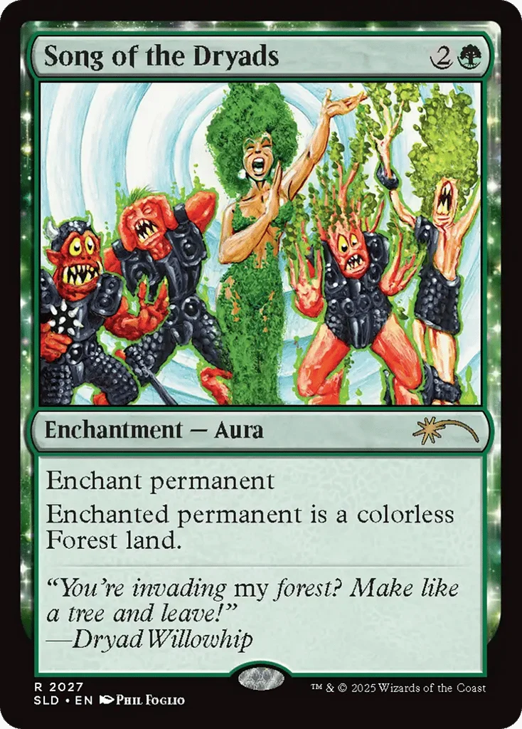 Song of the Dryads · Secret Lair Drop
