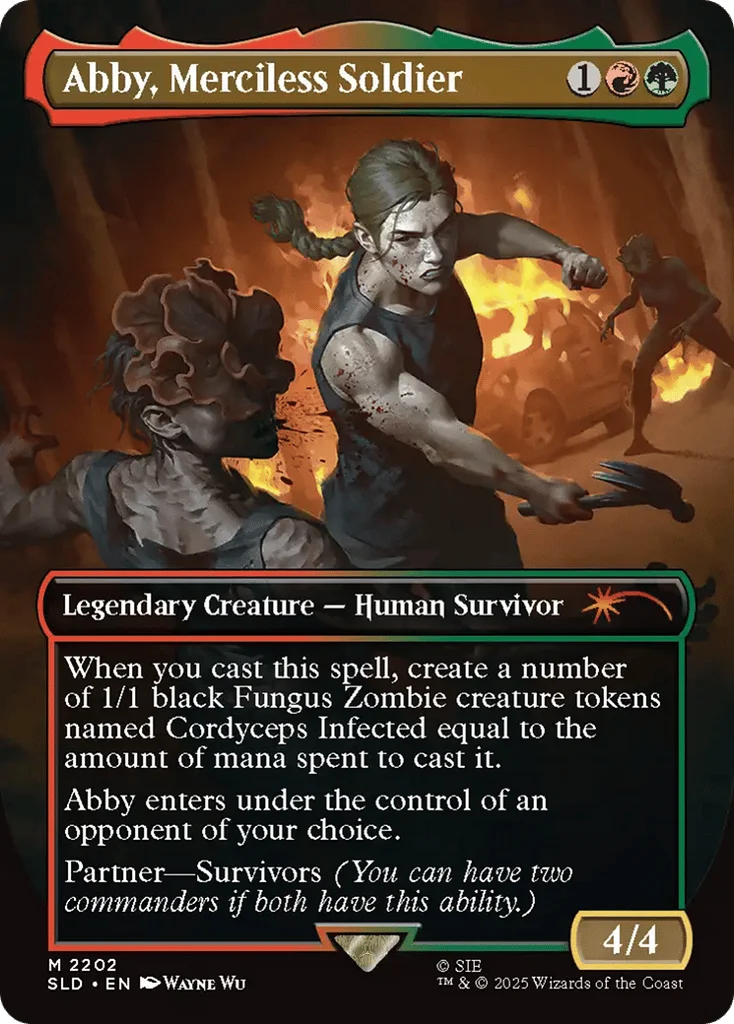 Abby, Merciless Soldier · Secret Lair Drop
