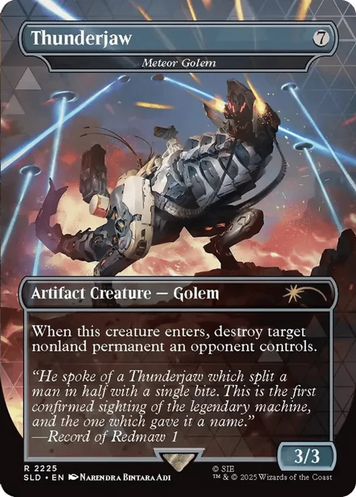 Meteor Golem · Secret Lair Drop
