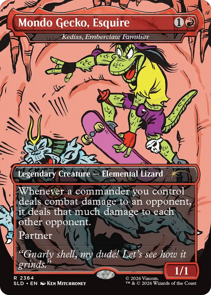 Kediss, Emberclaw Familiar · Secret Lair Drop