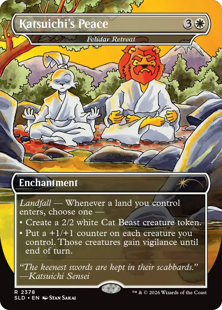 Felidar Retreat · Secret Lair Drop