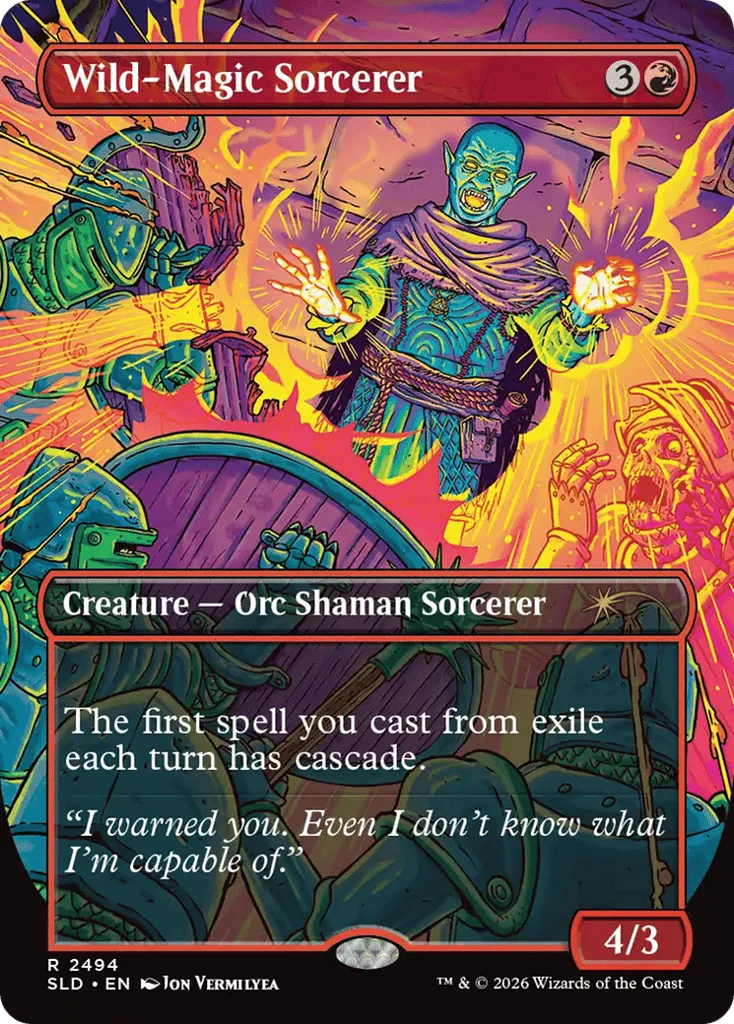 Wild-Magic Sorcerer · Secret Lair Drop