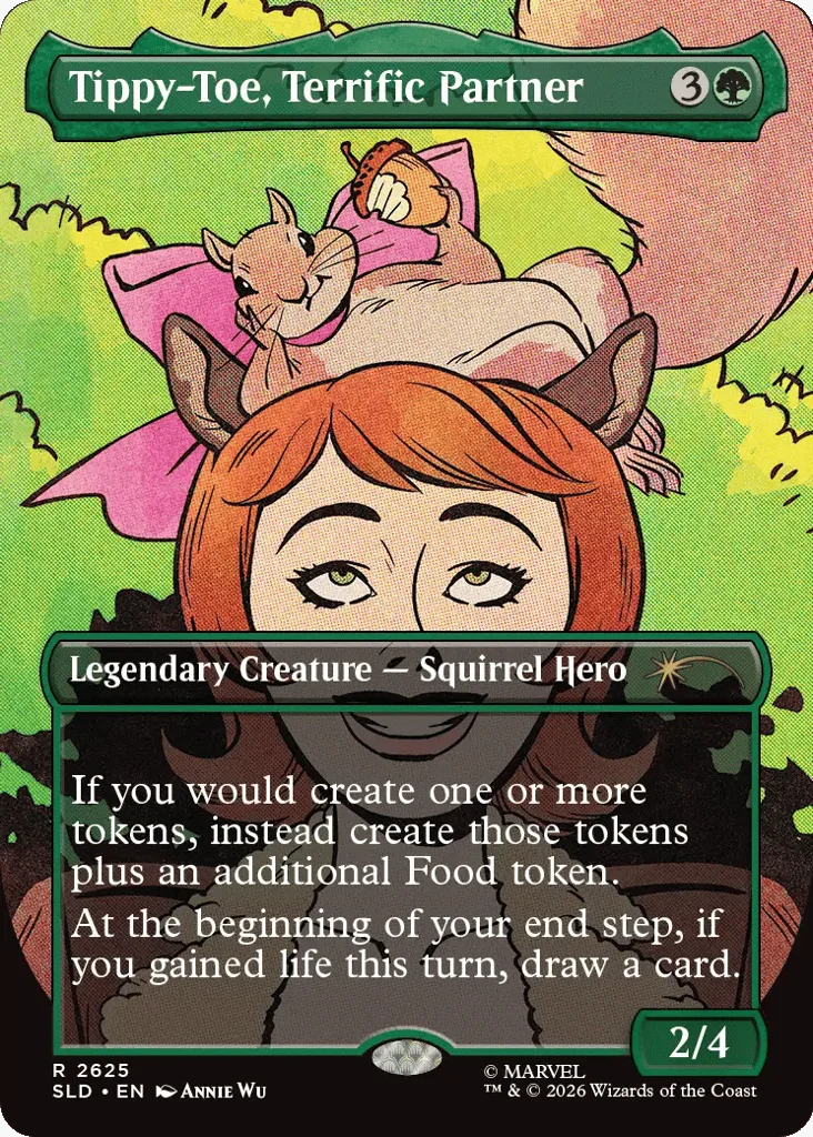 Tippy-Toe, Terrific Partner · Secret Lair Drop