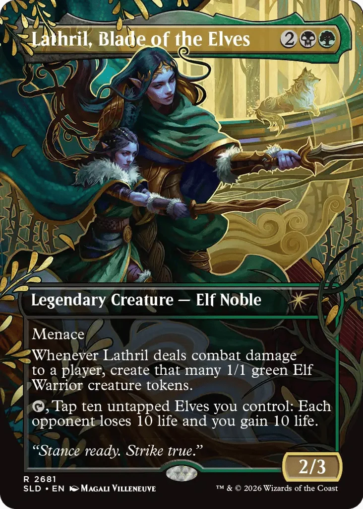 Lathril, Blade of the Elves · Secret Lair Drop