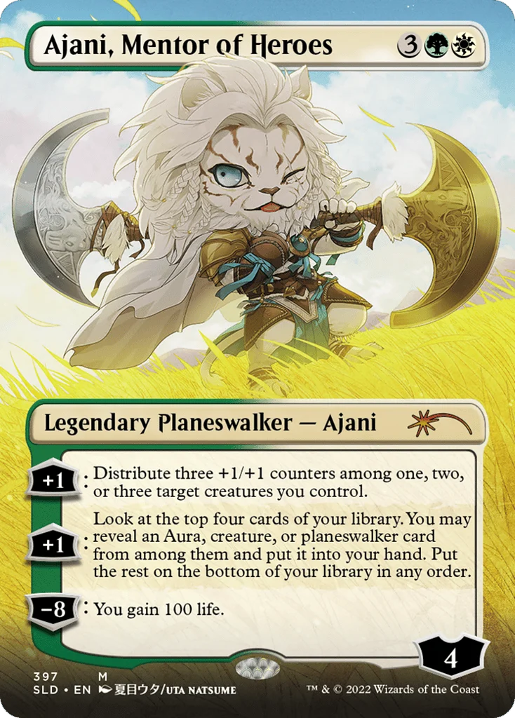 Ajani, Mentor of Heroes · Secret Lair Drop
