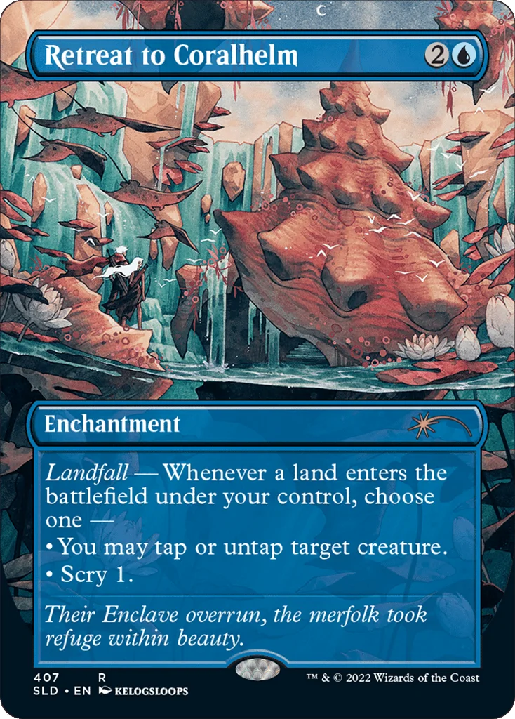 Retreat to Coralhelm · Secret Lair Drop
