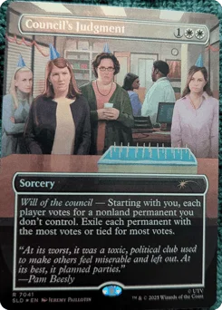 Council's Judgment