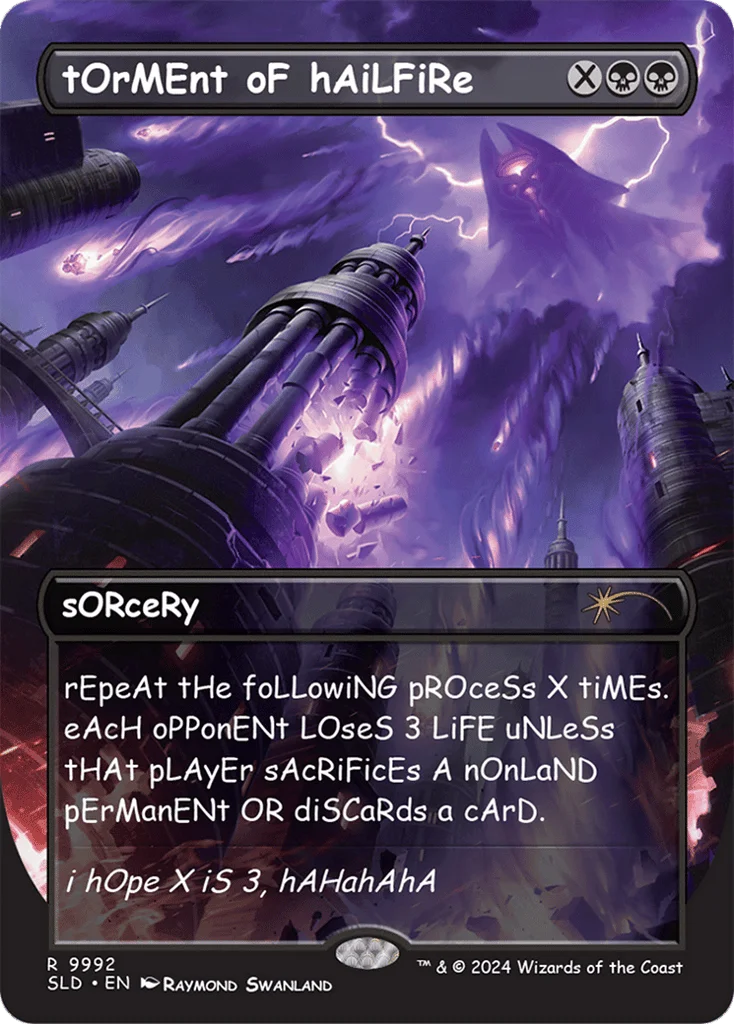 Torment of Hailfire · Secret Lair Drop