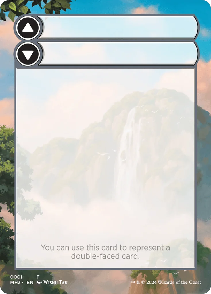 Double-Faced Substitute Card · Modern Horizons 3 Substitute Cards
