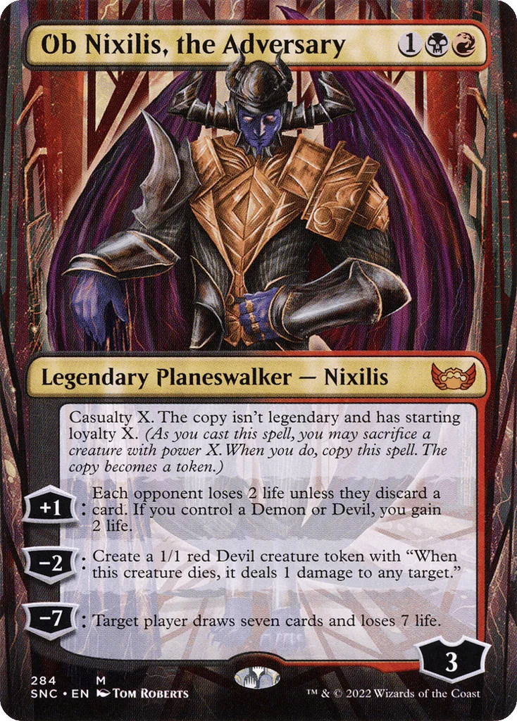 Ob Nixilis, the Adversary · Streets of New Capenna