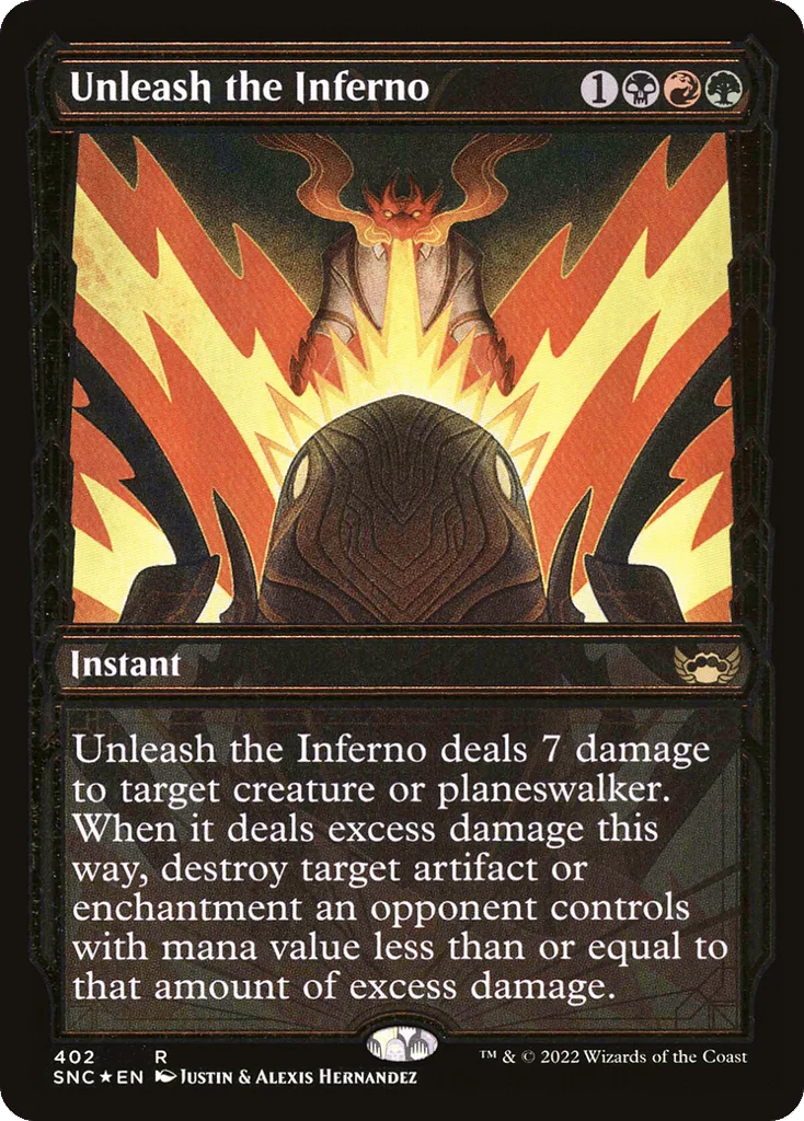 Unleash the Inferno · Streets of New Capenna