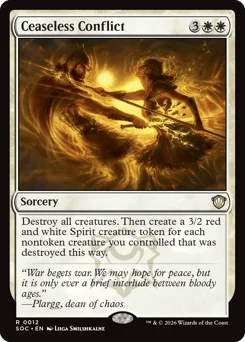 Ceaseless Conflict