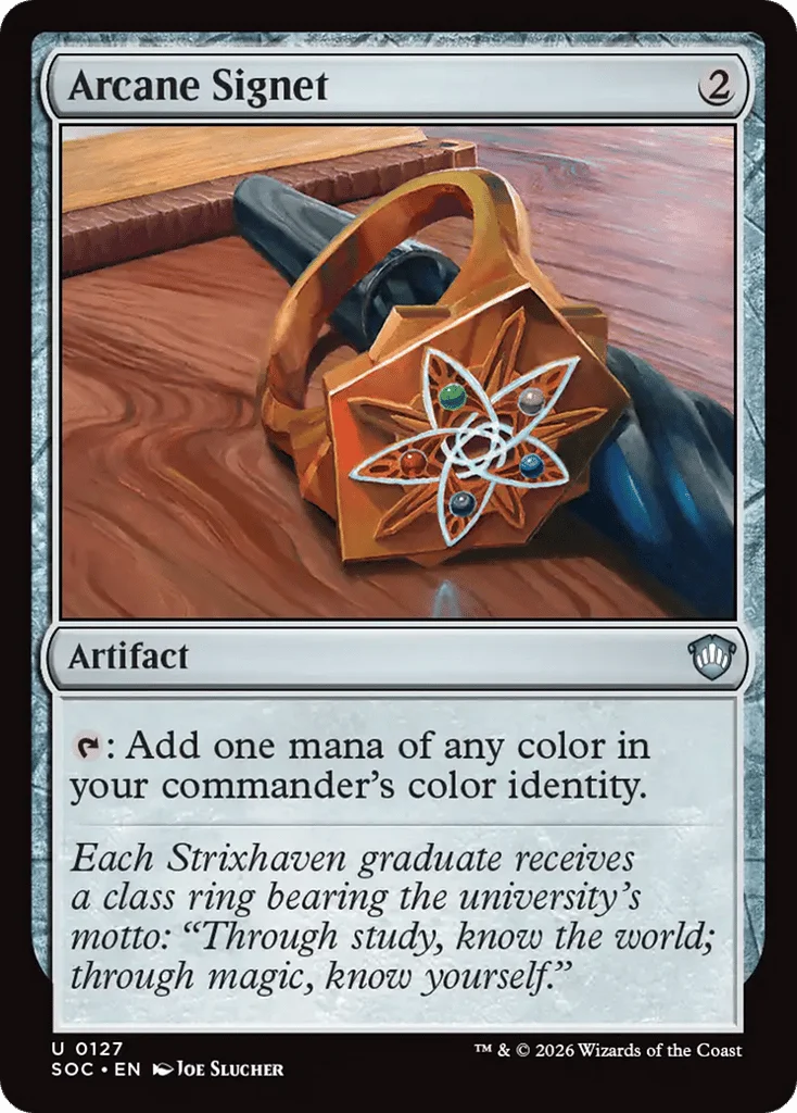 Arcane Signet · Secrets of Strixhaven Commander