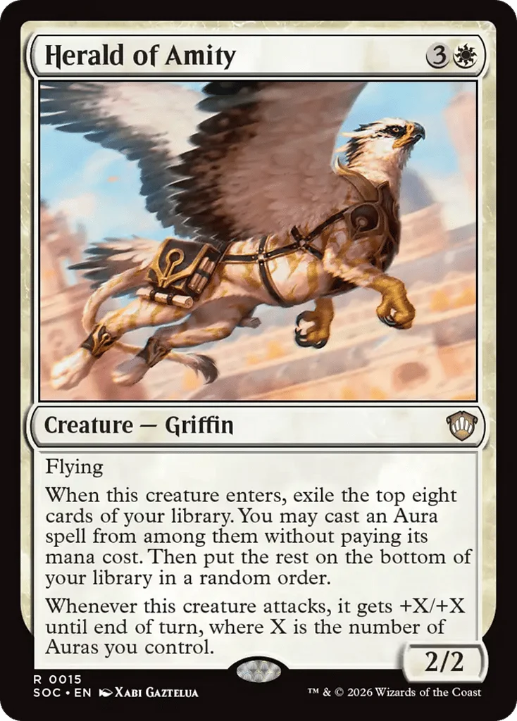Herald of Amity · Secrets of Strixhaven Commander