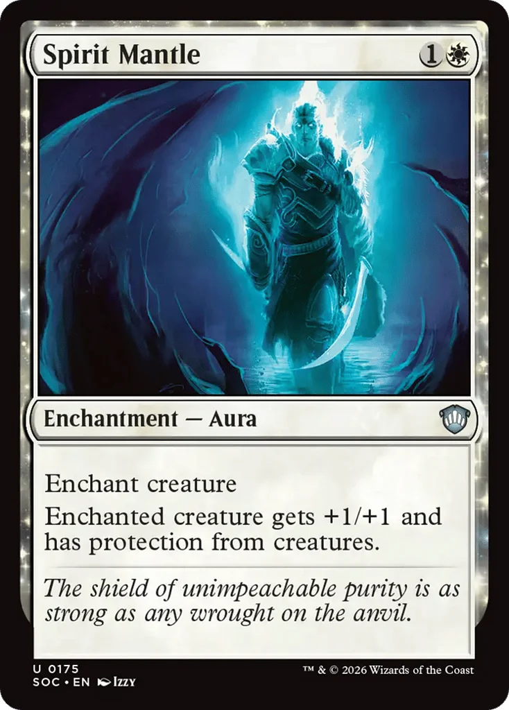 Spirit Mantle · Secrets of Strixhaven Commander