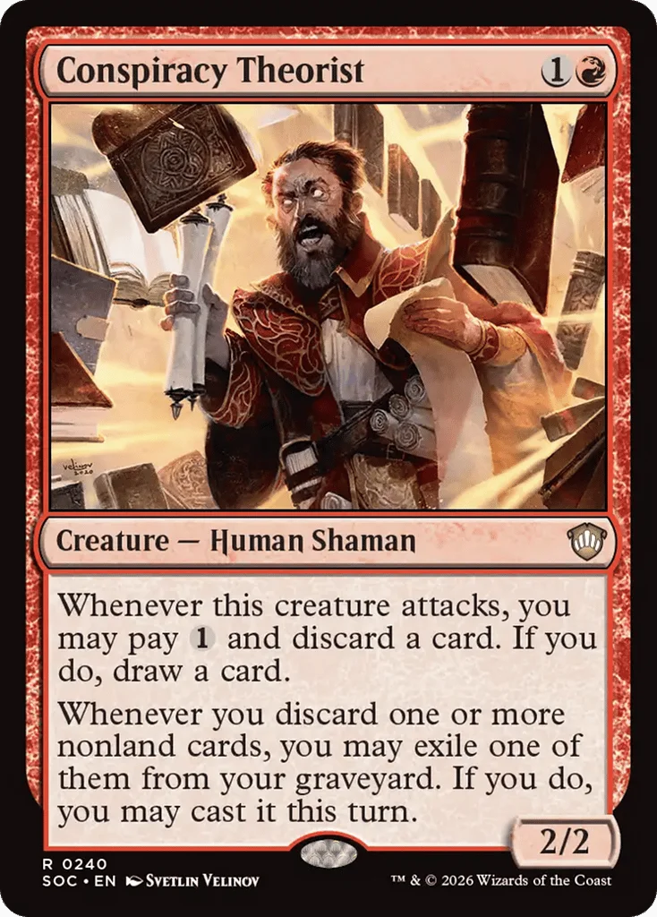 Conspiracy Theorist · Secrets of Strixhaven Commander