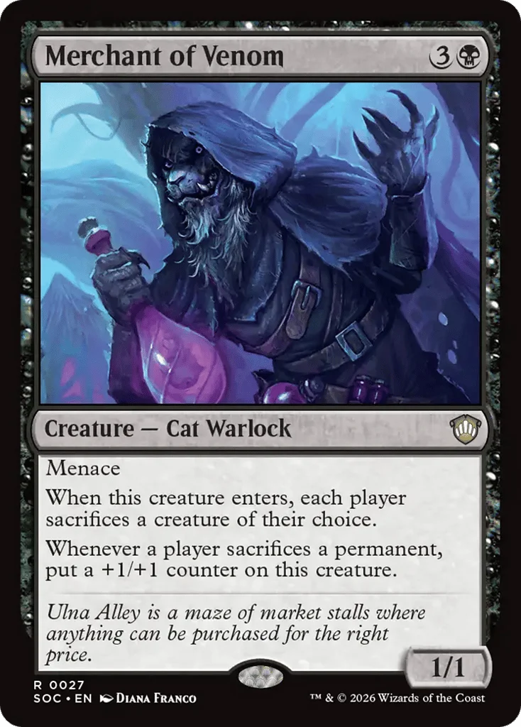 Merchant of Venom · Secrets of Strixhaven Commander
