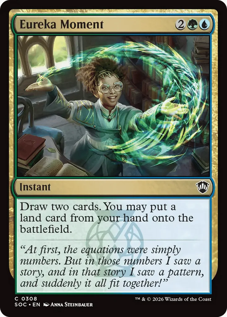 Eureka Moment · Secrets of Strixhaven Commander