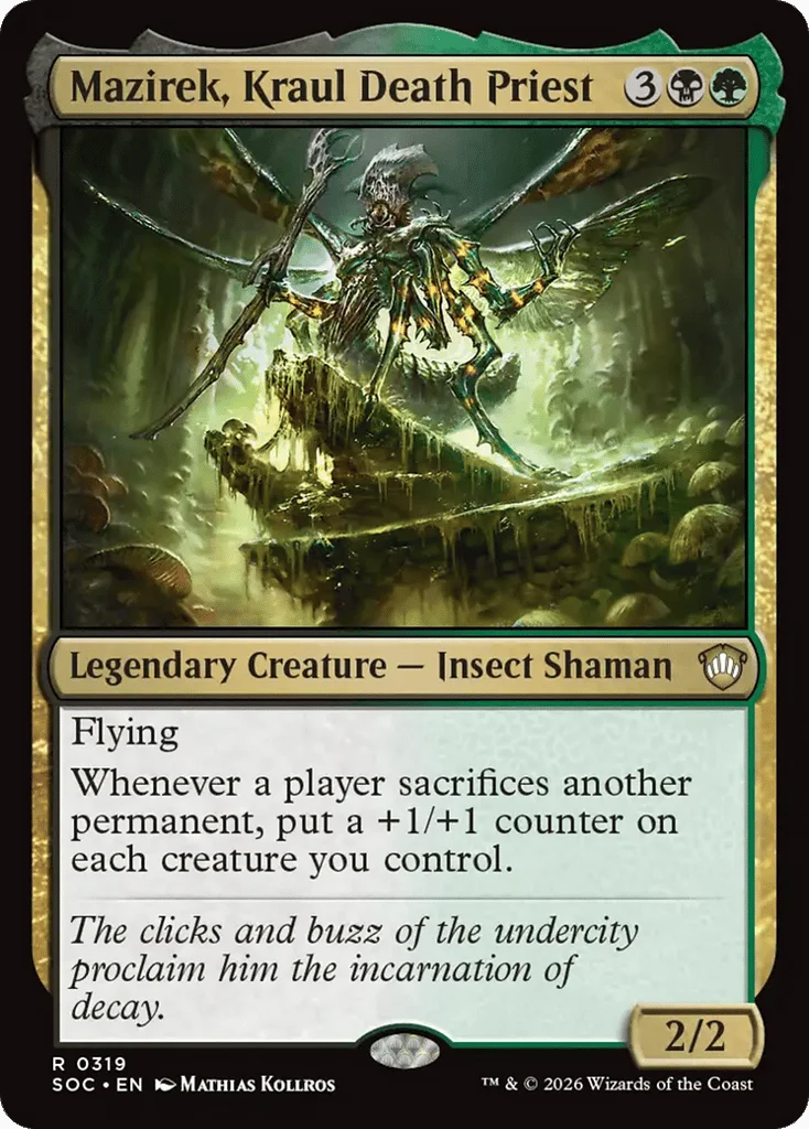Mazirek, Kraul Death Priest · Secrets of Strixhaven Commander