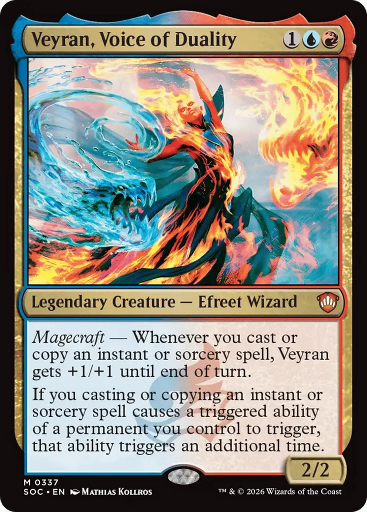 Veyran, Voice of Duality · Secrets of Strixhaven Commander