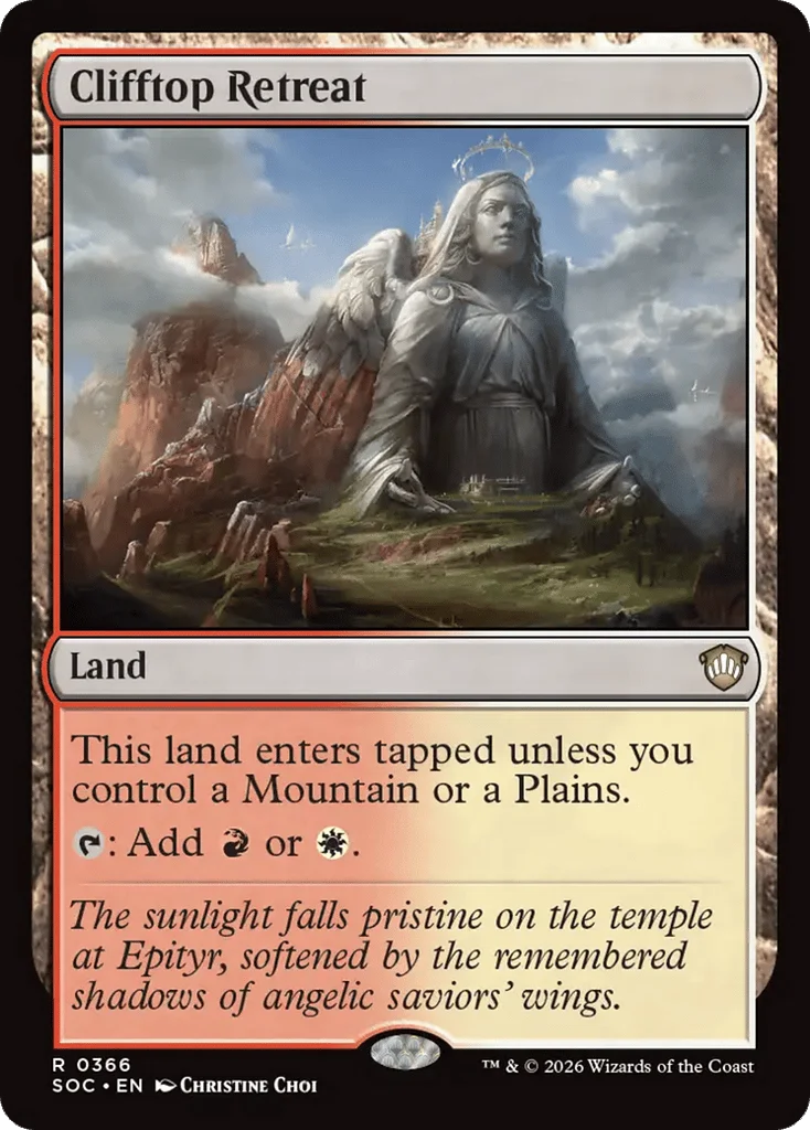 Clifftop Retreat · Secrets of Strixhaven Commander