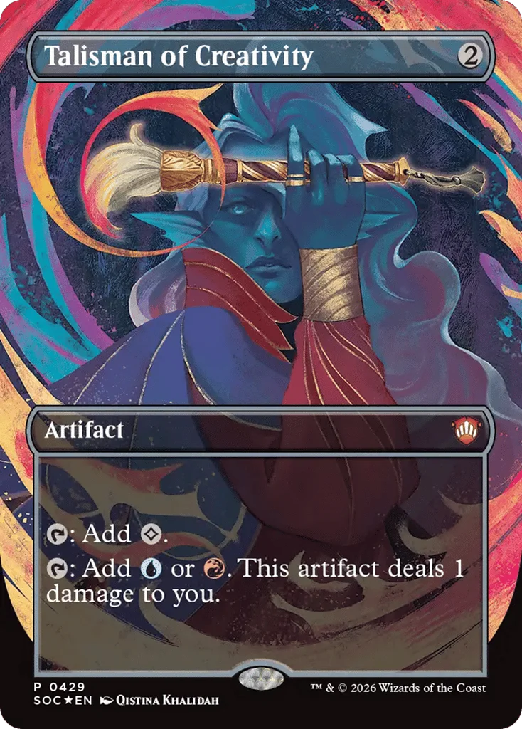 Talisman of Creativity · Secrets of Strixhaven Commander