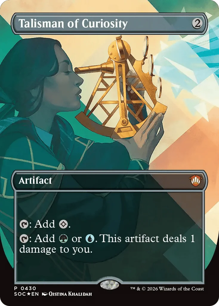 Talisman of Curiosity · Secrets of Strixhaven Commander