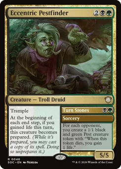 Eccentric Pestfinder // Turn Stones