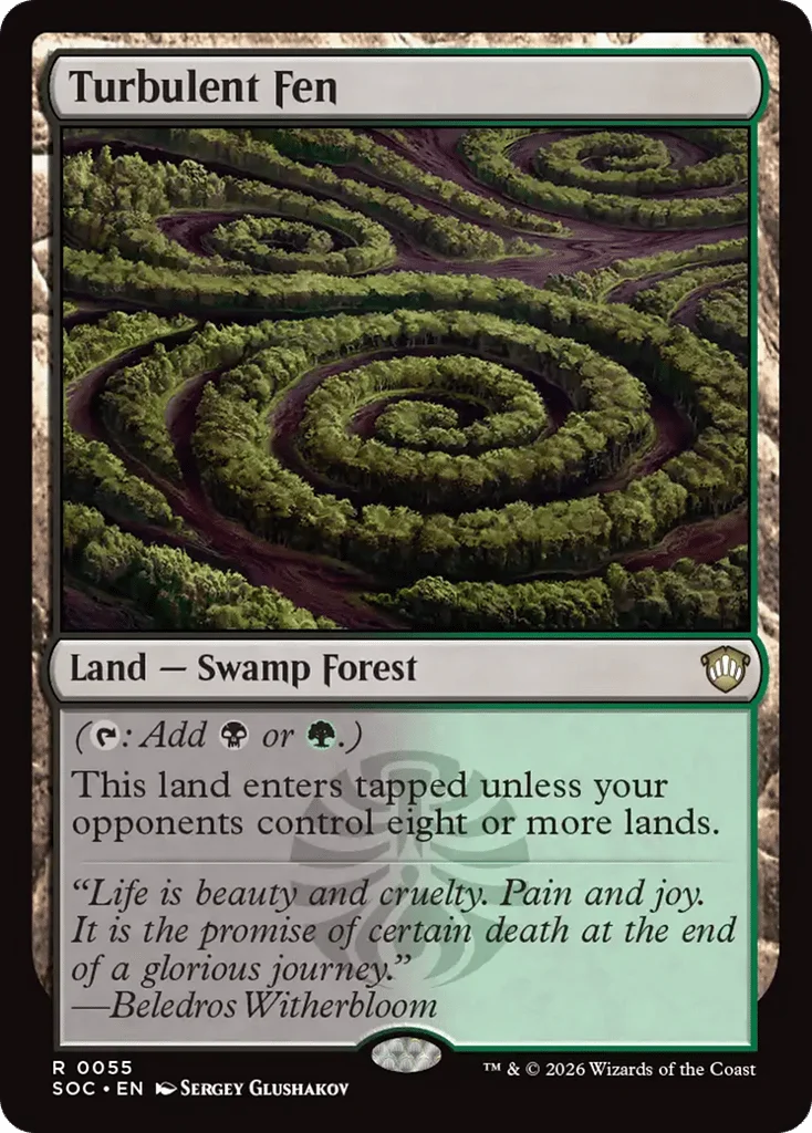 Turbulent Fen · Secrets of Strixhaven Commander