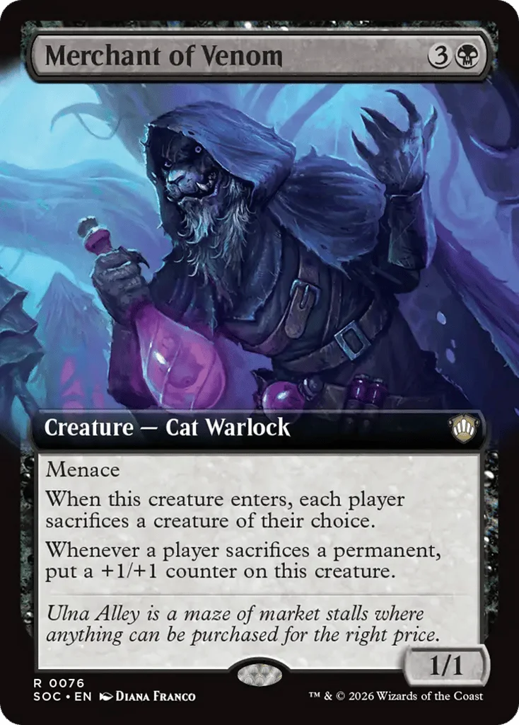 Merchant of Venom · Secrets of Strixhaven Commander