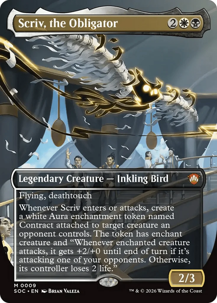 Scriv, the Obligator · Secrets of Strixhaven Commander