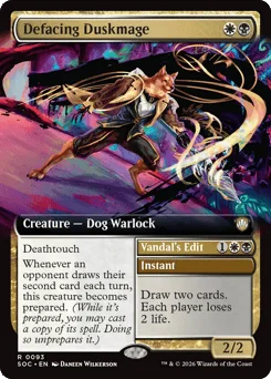 Defacing Duskmage // Vandal's Edit
