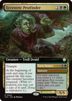 Eccentric Pestfinder // Turn Stones