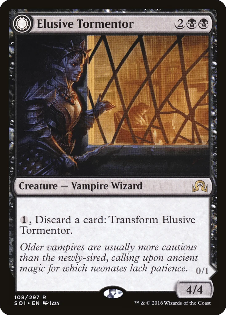 Elusive Tormentor // Insidious Mist · Shadows over Innistrad
