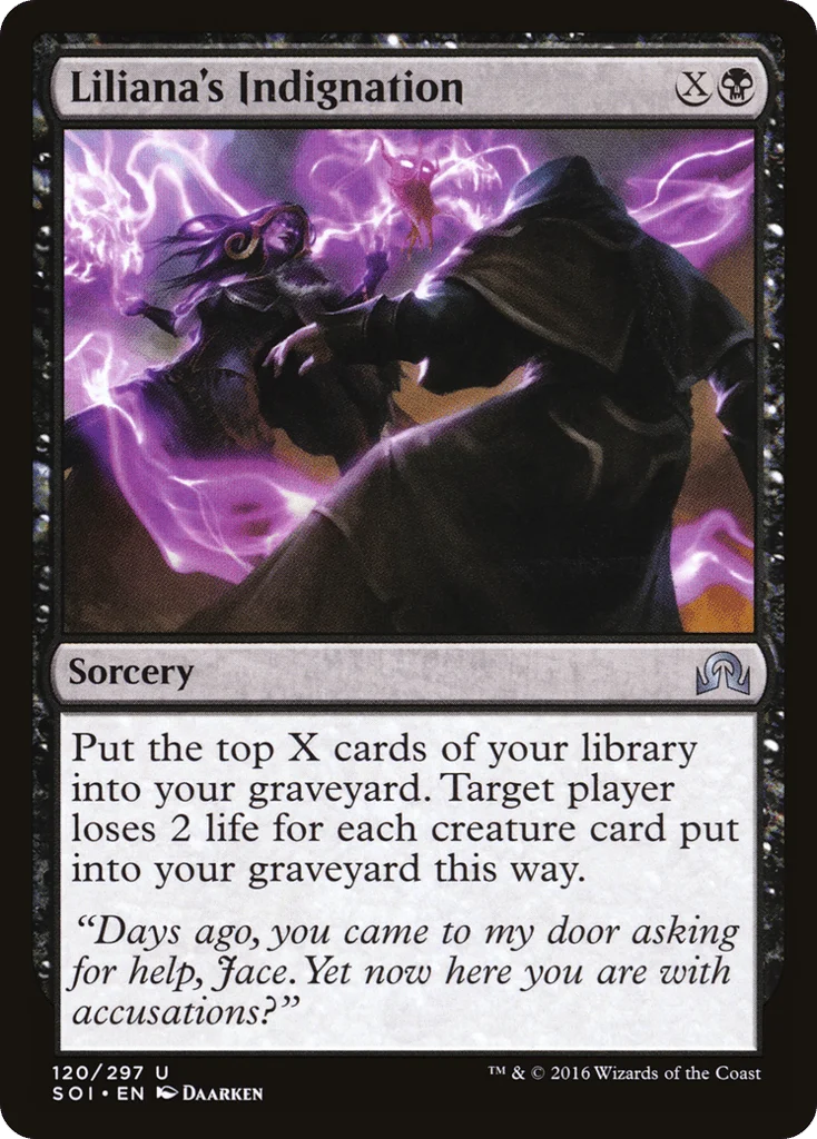 Liliana's Indignation · Shadows over Innistrad