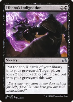 Liliana's Indignation