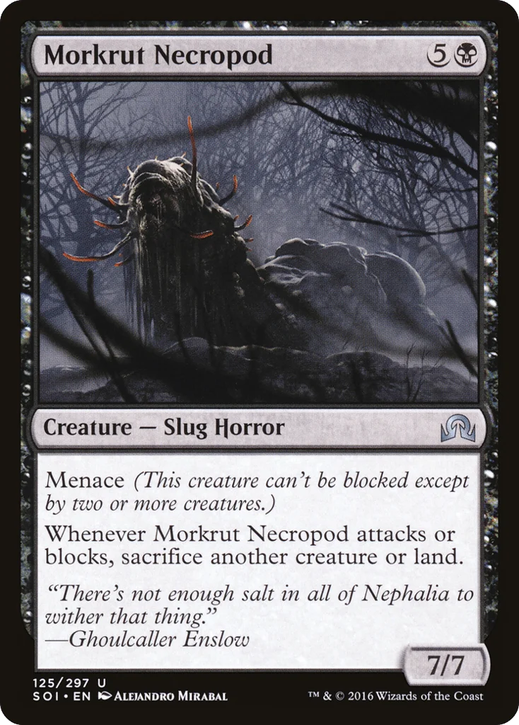 Morkrut Necropod · Shadows over Innistrad