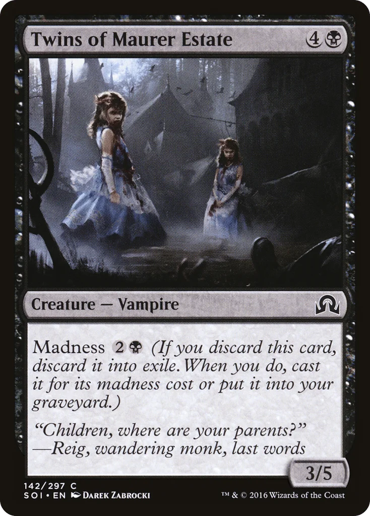 Twins of Maurer Estate · Shadows over Innistrad