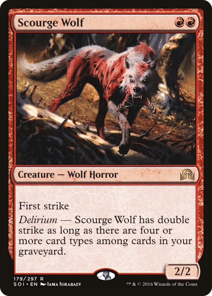 Scourge Wolf · Shadows over Innistrad