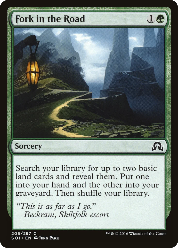 Fork in the Road · Shadows over Innistrad
