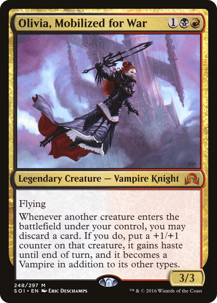 Olivia, Mobilized for War · Shadows over Innistrad