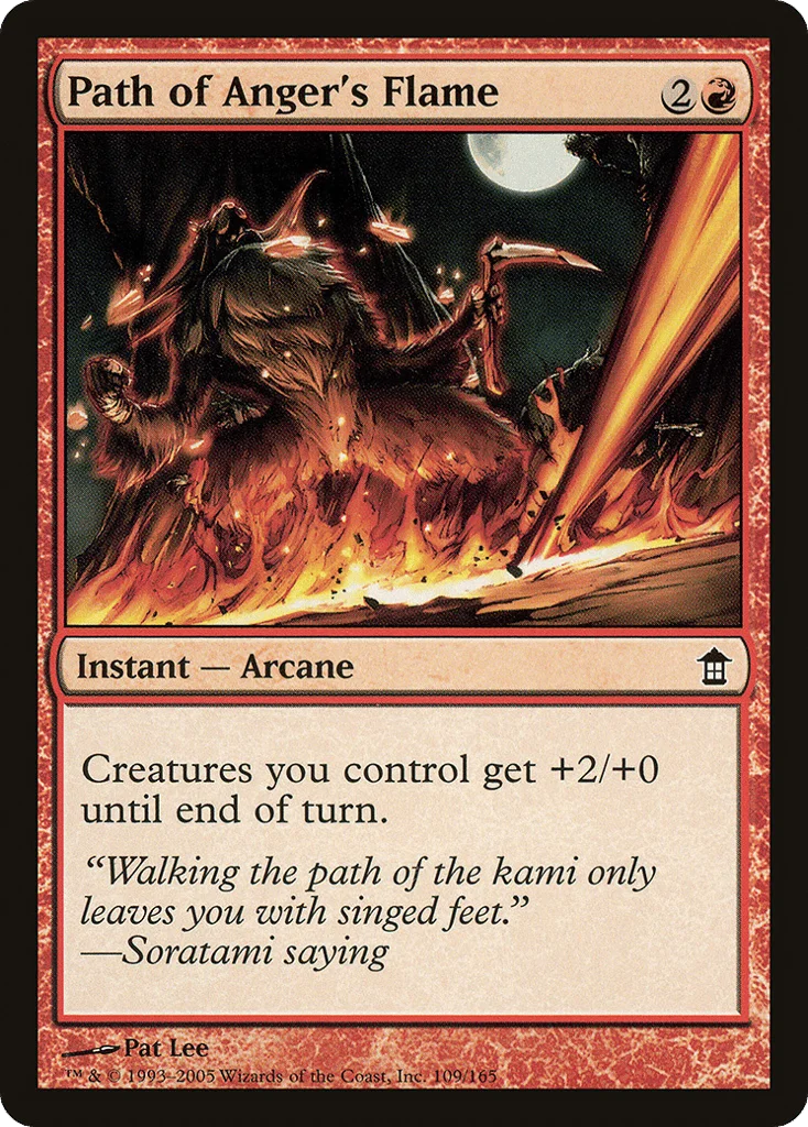 Path of Anger's Flame · Saviors of Kamigawa