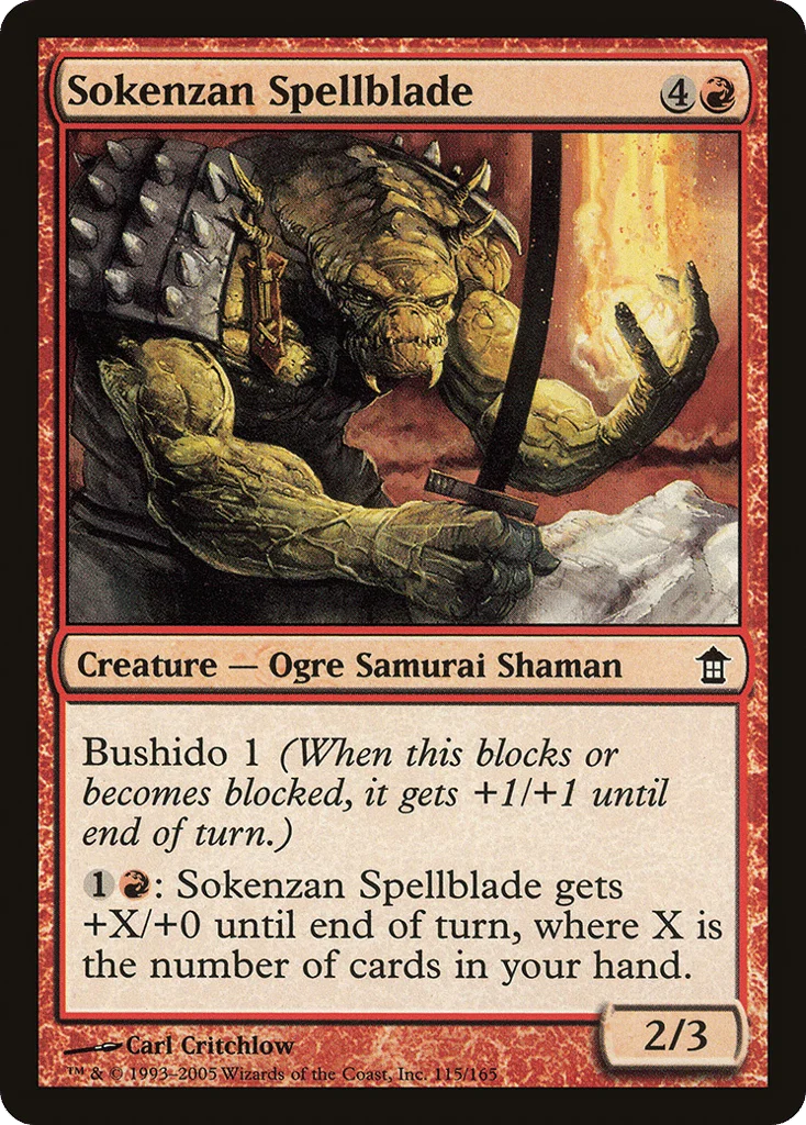Sokenzan Spellblade · Saviors of Kamigawa