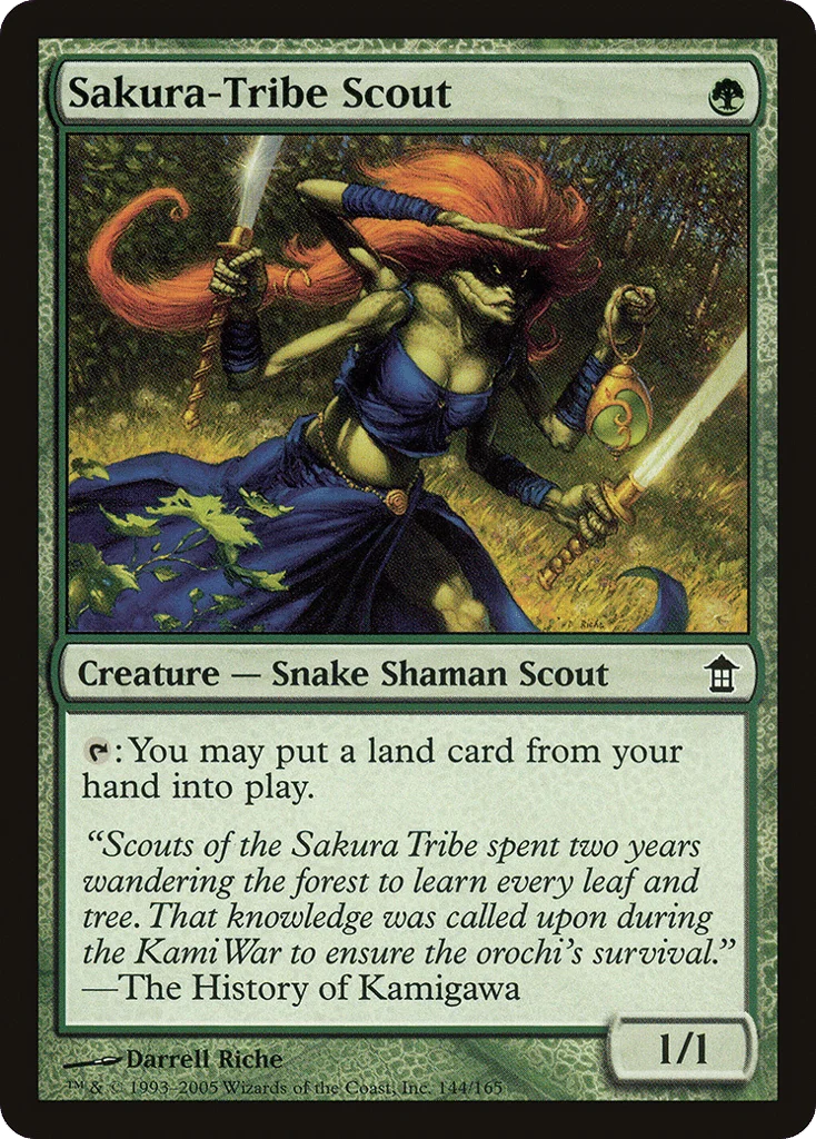 Sakura-Tribe Scout · Saviors of Kamigawa