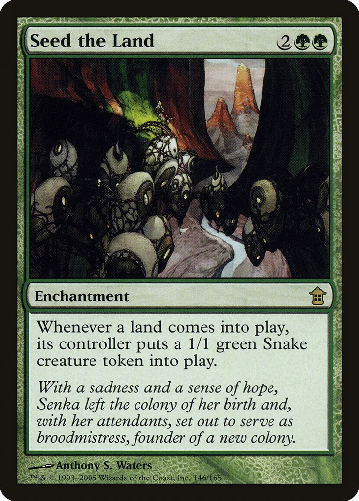 Seed the Land · Saviors of Kamigawa