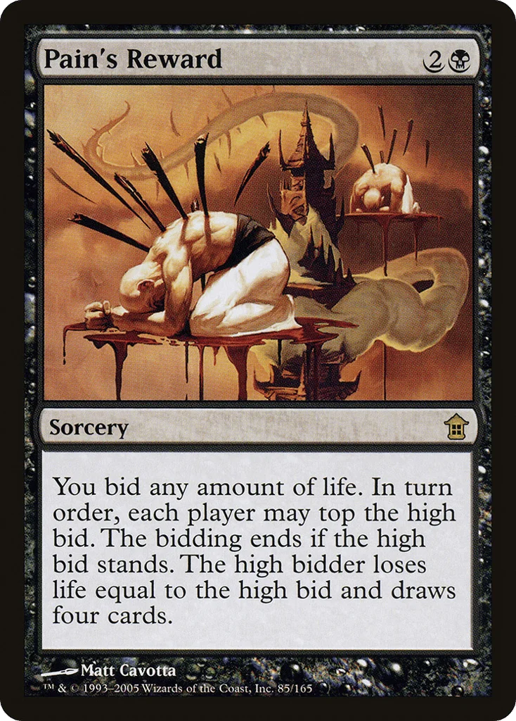 Pain's Reward · Saviors of Kamigawa