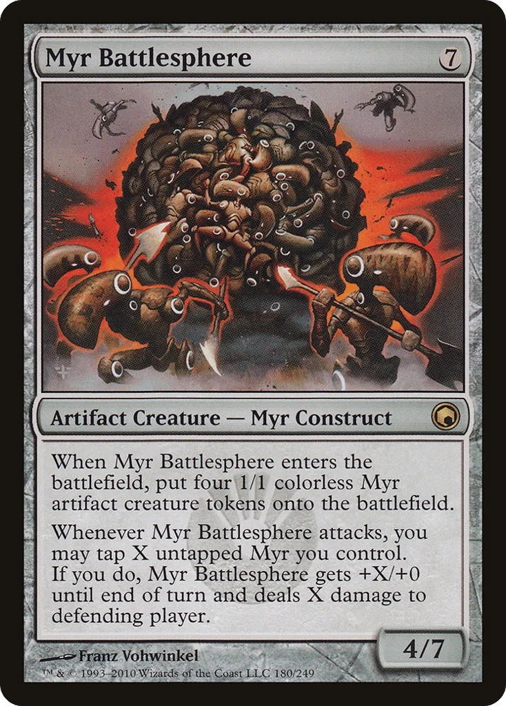 Myr Battlesphere · Scars of Mirrodin